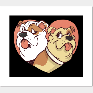 English Bulldog Posters and Art